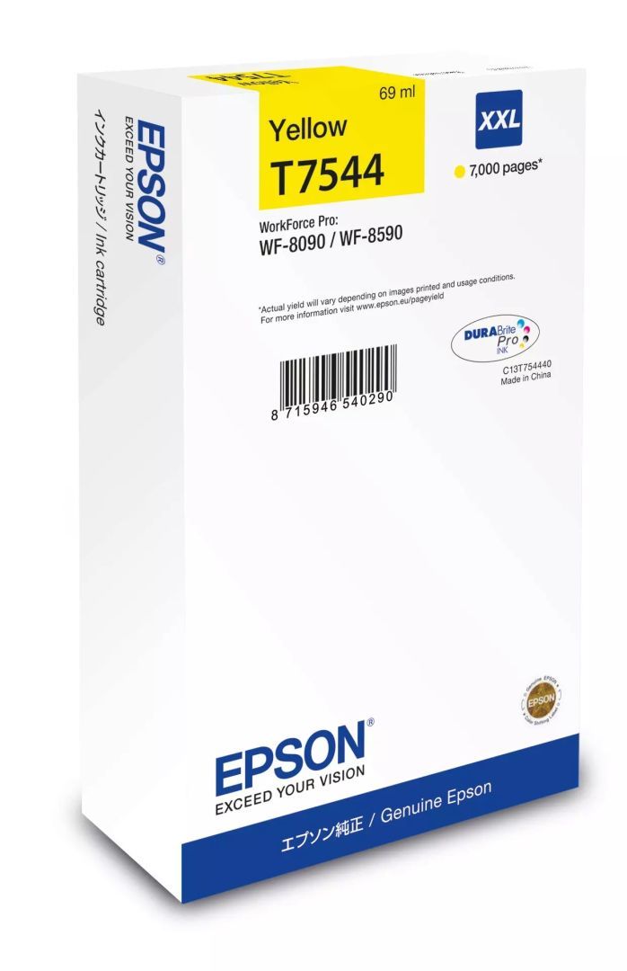 Epson T7544 Yellow tintapatron Epson T7544 Yellow tintapatron