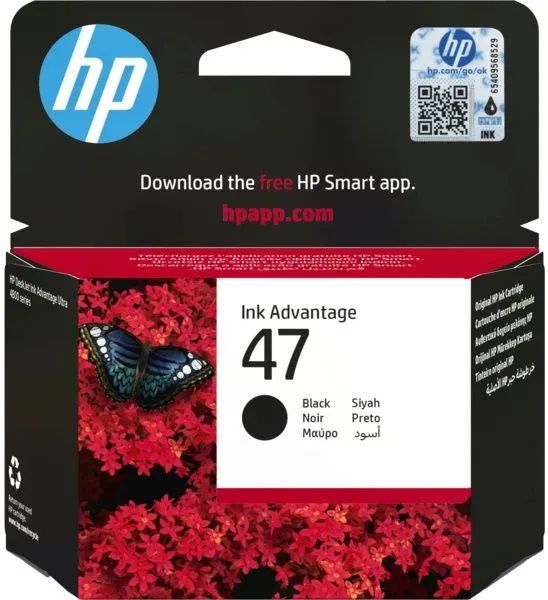 HP 6ZD21AE (47) Black tintapatron HP 6ZD21AE (47) Black tintapatron