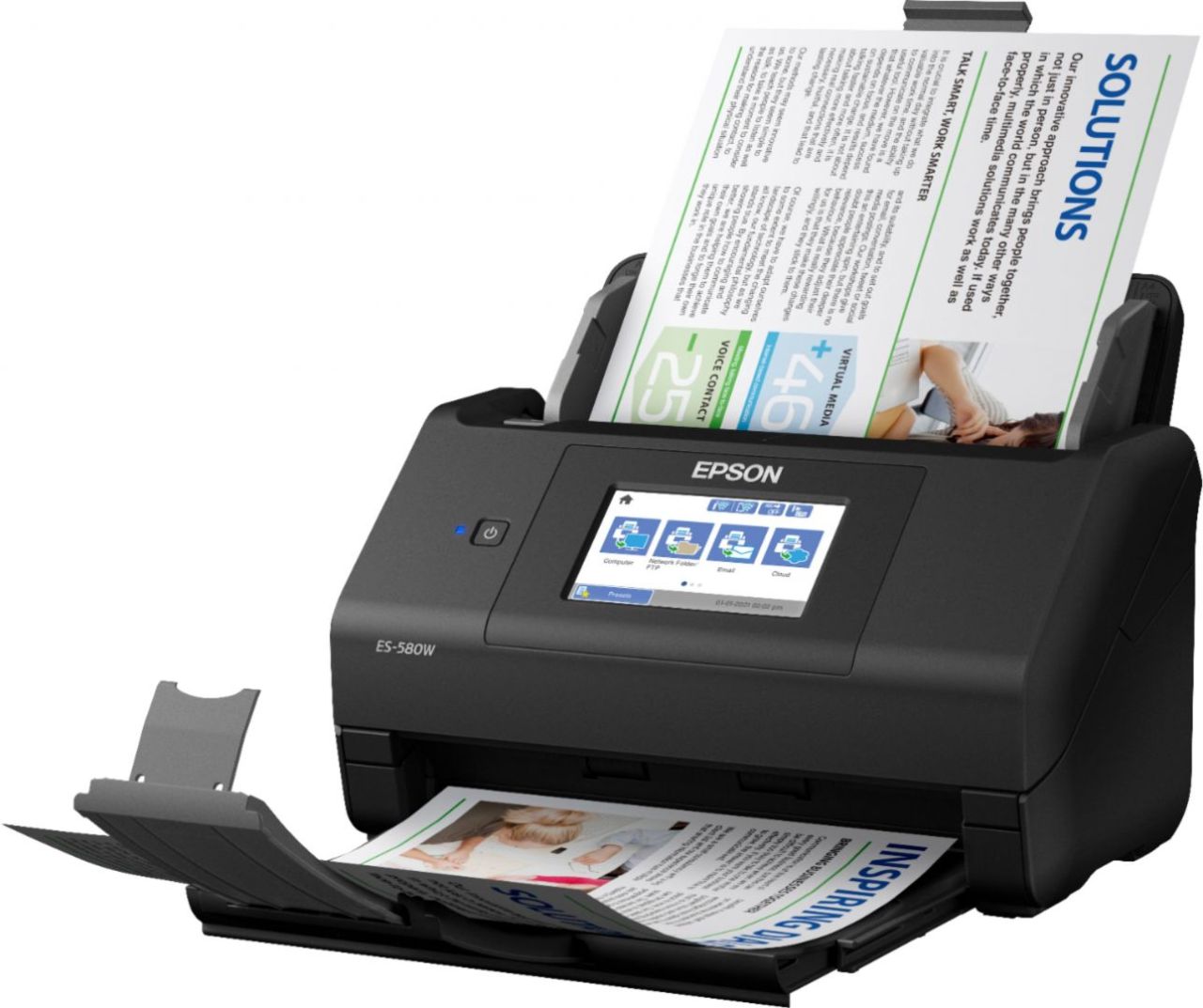 Epson WorkForce ES-580W Lapadagolós Szkenner Black
