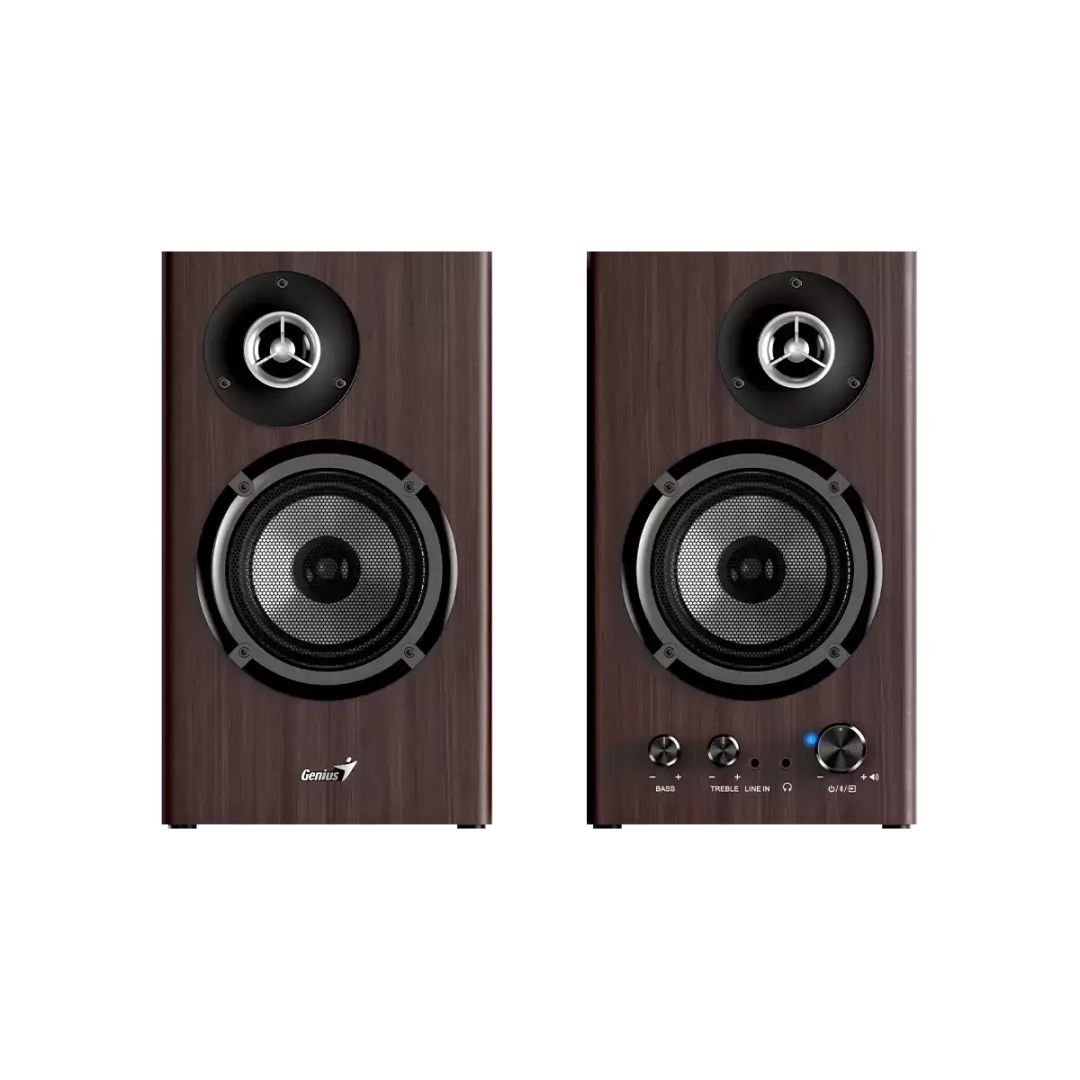 Genius SP-HF1812BT Bluetooth Speaker Dark Brown