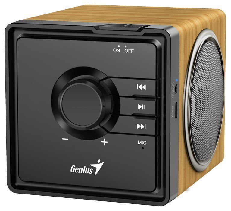 Genius SP-916BT Bluetooth Speaker Pine Wood Genius SP-916BT Bluetooth Speaker Pine Wood