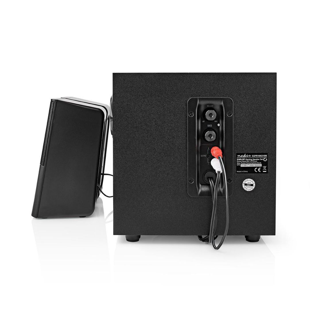 Nedis GSPR10021BK Gaming Speaker Black