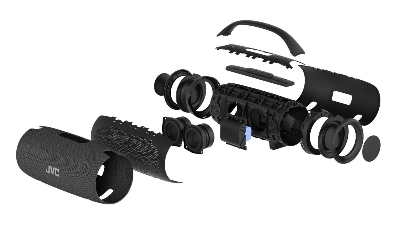 JVC XS-E524B Bluetooth Speaker Black