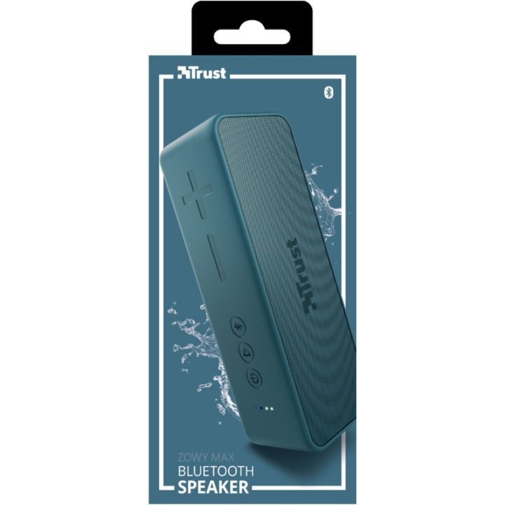 Trust Zowy Max Stylish Bluetooth Speaker Blue Trust Zowy Max Stylish Bluetooth Speaker Blue