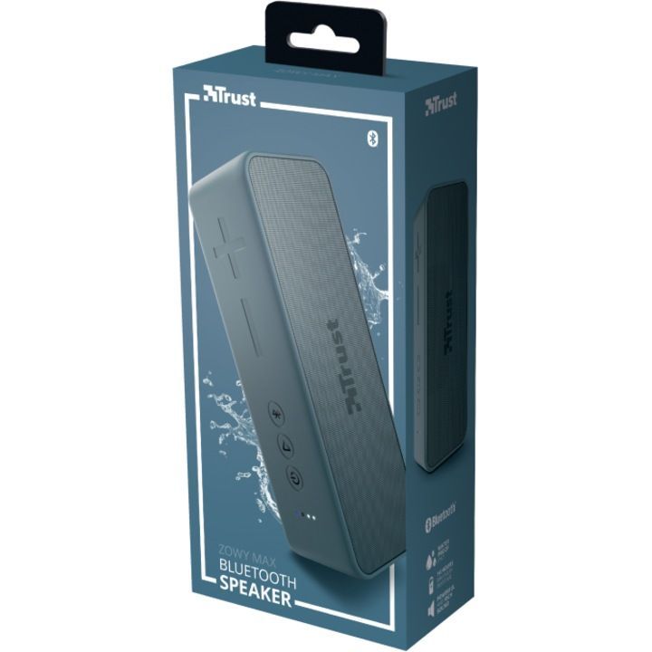 Trust Zowy Max Stylish Bluetooth Speaker Blue Trust Zowy Max Stylish Bluetooth Speaker Blue