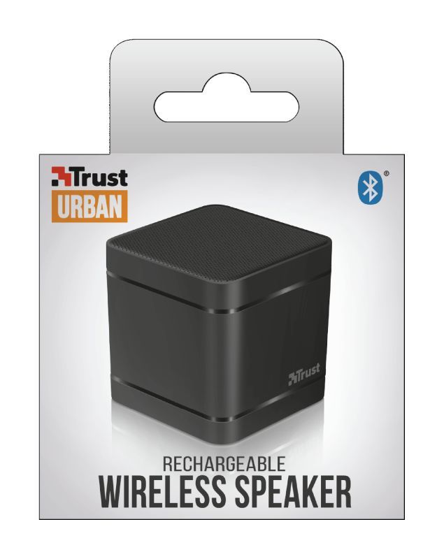 Trust Kubo Wireless Bluetooth Speaker Black Trust Kubo Wireless Bluetooth Speaker Black