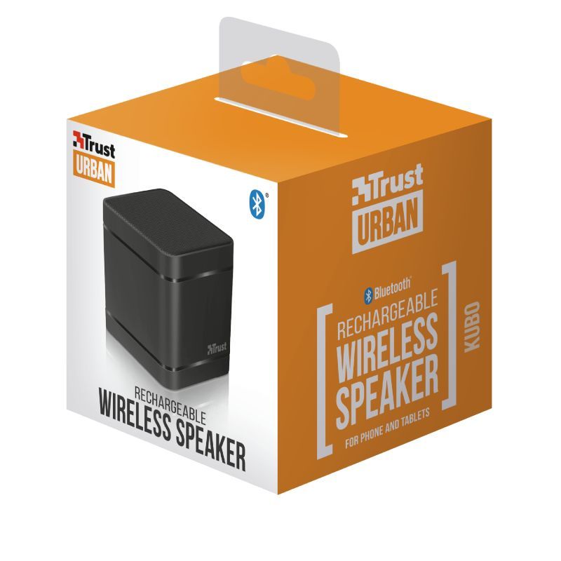 Trust Kubo Wireless Bluetooth Speaker Black Trust Kubo Wireless Bluetooth Speaker Black