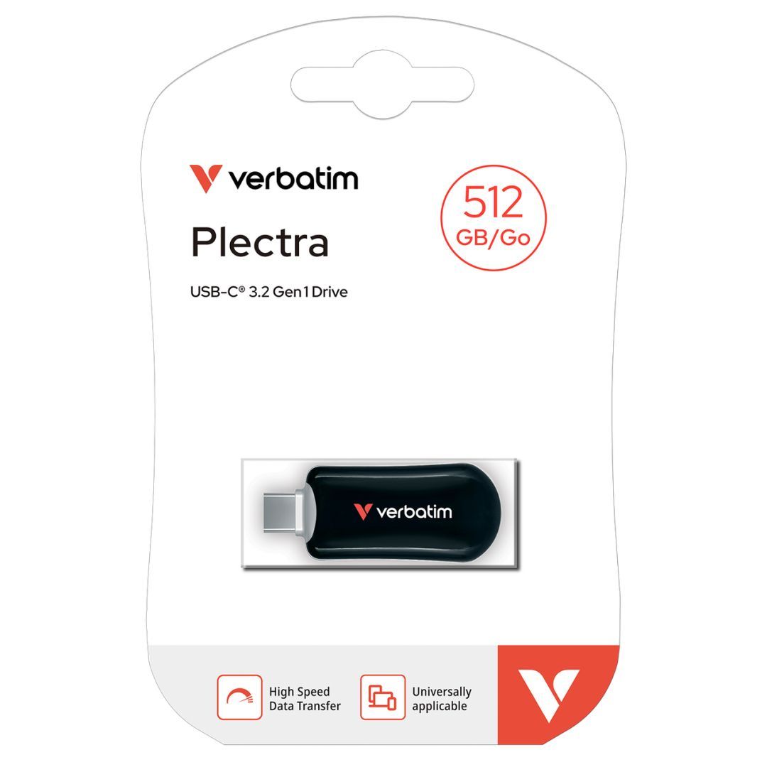 Verbatim 512GB Plectra USB3.2 Black