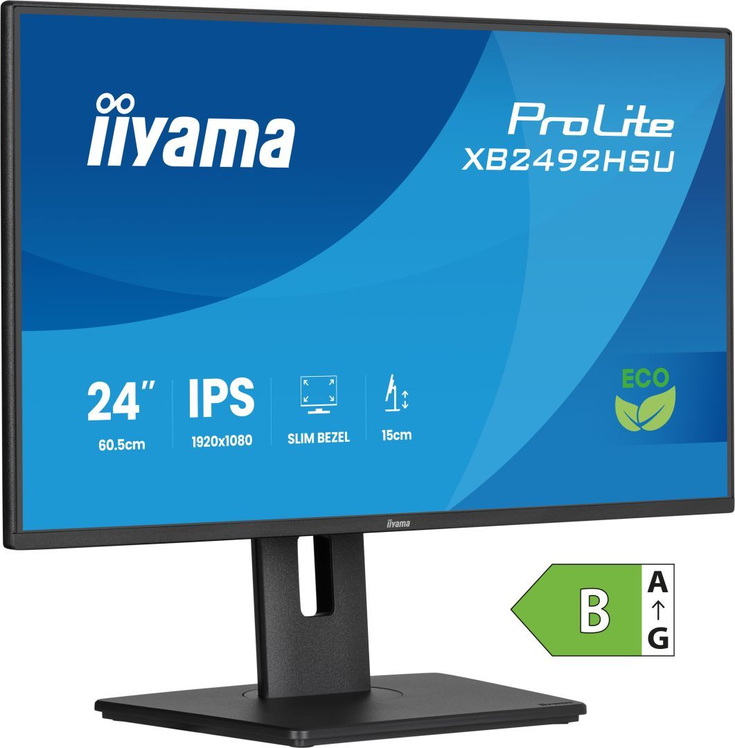 iiyama 24" ProLite XB2492HSU-B1 IPS LED
