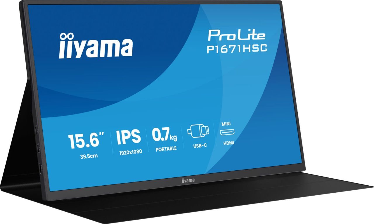 iiyama 15,6" ProLite P1671HSC-B1 IPS LED