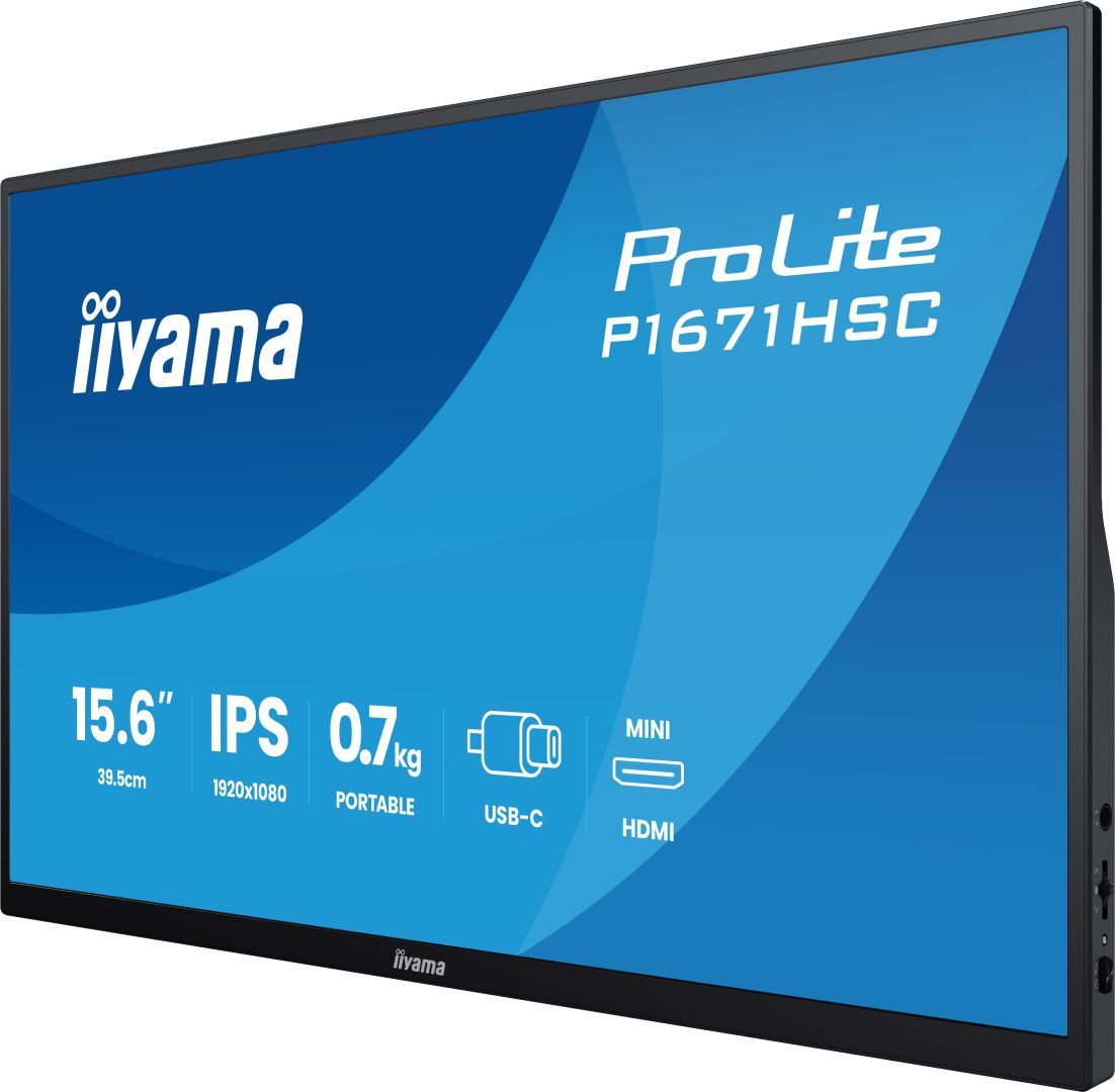 iiyama 15,6" ProLite P1671HSC-B1 IPS LED