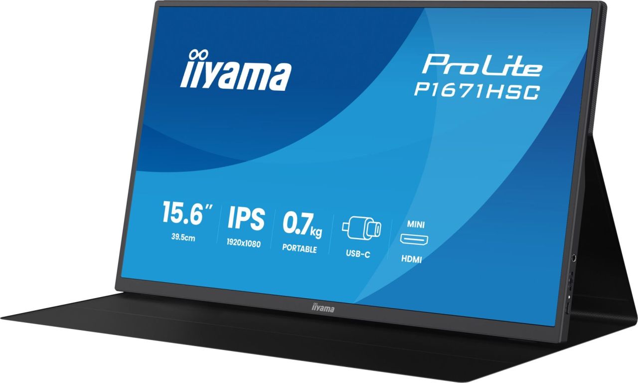 iiyama 15,6" ProLite P1671HSC-B1 IPS LED