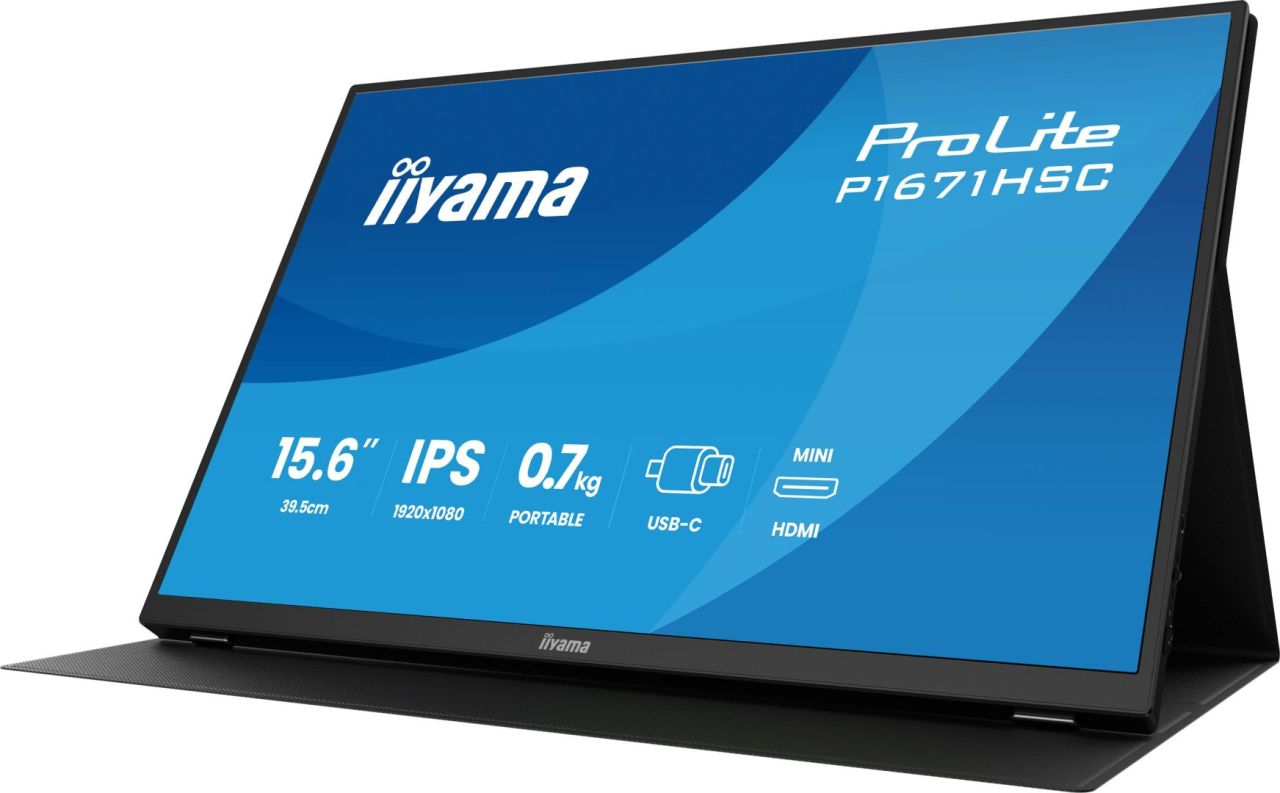 iiyama 15,6" ProLite P1671HSC-B1 IPS LED