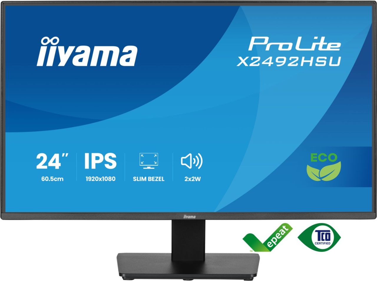 iiyama 24" ProLite X2492HSU-B1 IPS LED iiyama 24" ProLite X2492HSU-B1 IPS LED
