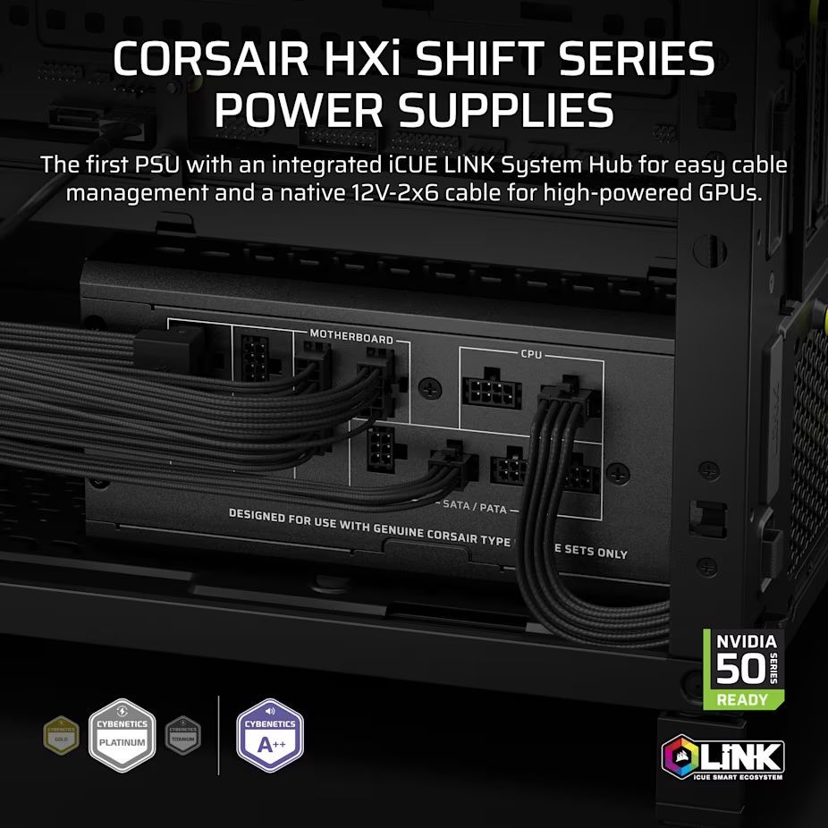 Corsair 1200W 80+ Platinum HX1200i SHIFT