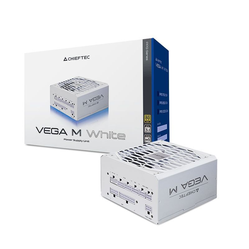 Chieftec 750W 80+ Gold Vega M White Chieftec 750W 80+ Gold Vega M White