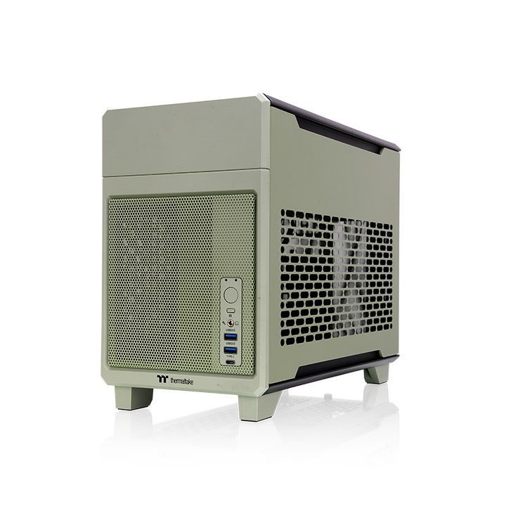 Thermaltake TR100 Mini Tower Chassis Matcha Green