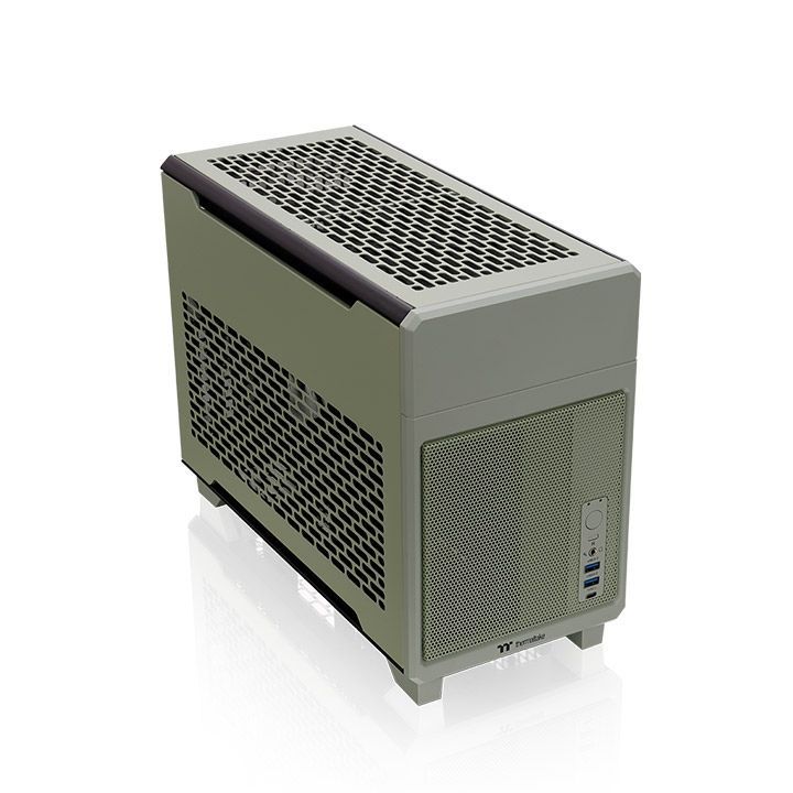 Thermaltake TR100 Mini Tower Chassis Matcha Green