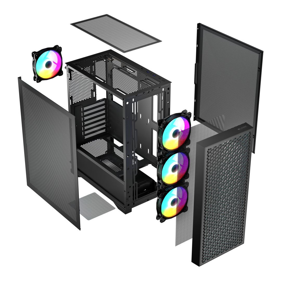 Logic Dart Pro ARGB Midi Black Logic Dart Pro ARGB Midi Black