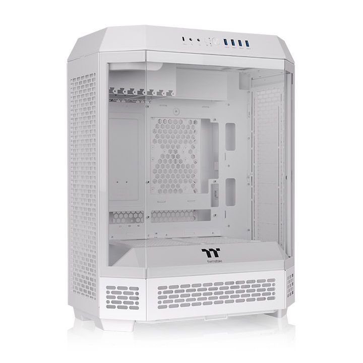 Thermaltake The Tower 600 Mid Tower Chassis Snow Thermaltake The Tower 600 Mid Tower Chassis Snow