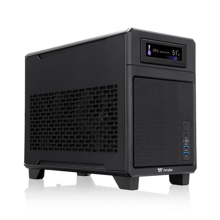 Thermaltake TR100 Mini Tower Chassis Black