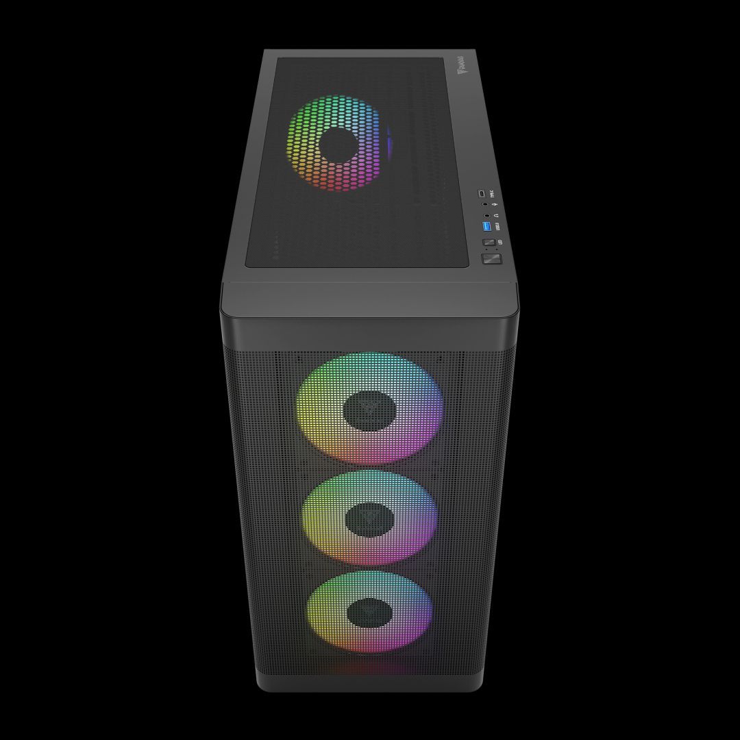 Gamdias Athena M3 Tempered Glass Black Gamdias Athena M3 Tempered Glass Black