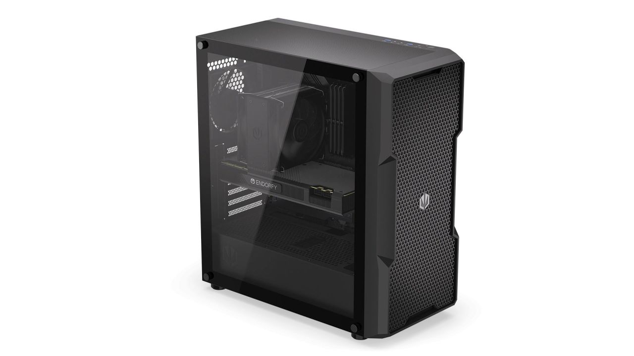 Endorfy Regnum 400 Air Tempered Glass Black Endorfy Regnum 400 Air Tempered Glass Black