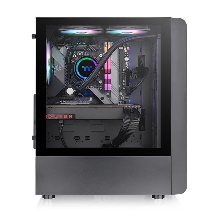 Thermaltake S200 TG ARGB Tempered Glass Black Thermaltake S200 TG ARGB Tempered Glass Black