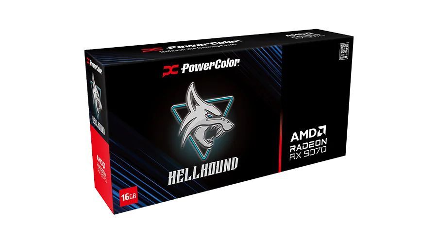 PowerColor RX9070 16GB DDR6 Hellhound PowerColor RX9070 16GB DDR6 Hellhound