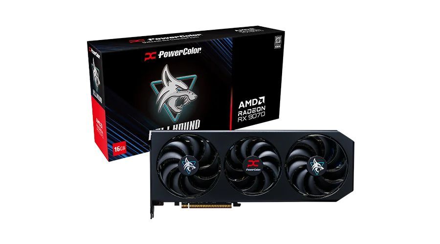 PowerColor RX9070 16GB DDR6 Hellhound PowerColor RX9070 16GB DDR6 Hellhound