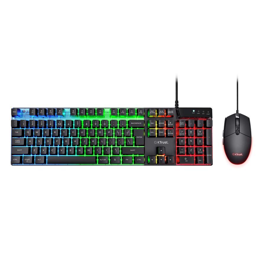 Trust GXT 838 Azor Gaming Keyboard Combo Black US Trust GXT 838 Azor Gaming Keyboard Combo Black US