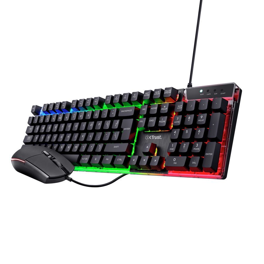 Trust GXT 838 Azor Gaming Keyboard Combo Black US Trust GXT 838 Azor Gaming Keyboard Combo Black US