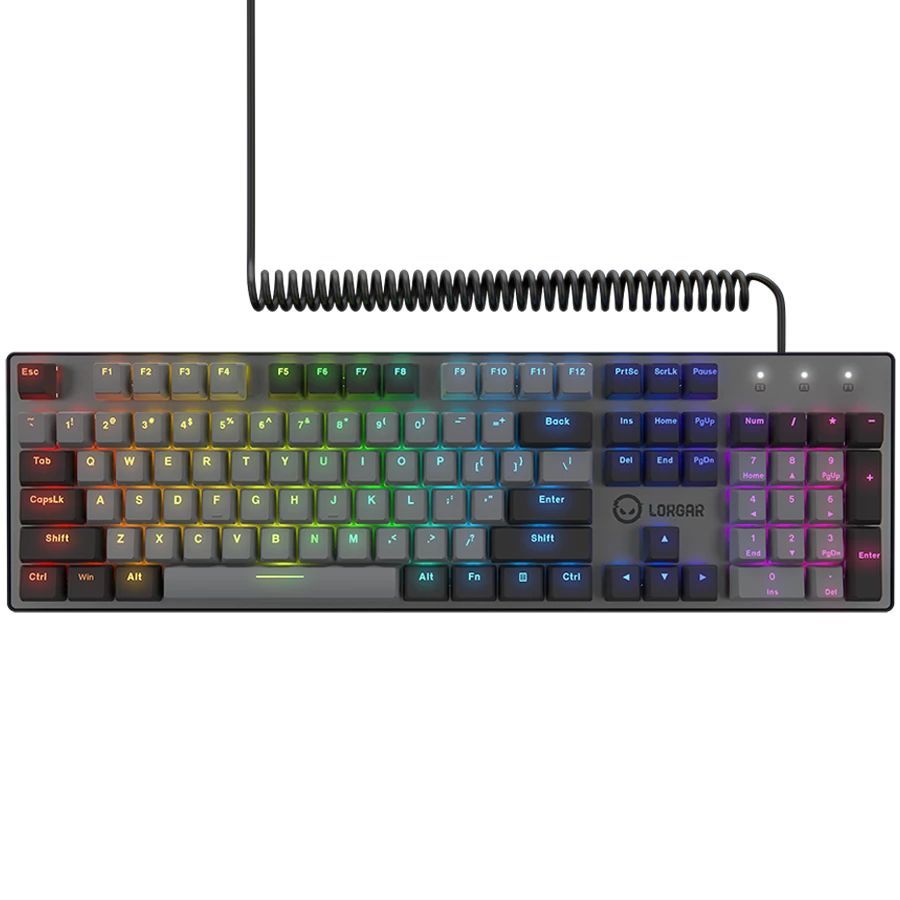 LORGAR Azar 514 Mechanical Gaming RGB Keyboard Black US LORGAR Azar 514 Mechanical Gaming RGB Keyboard Black US