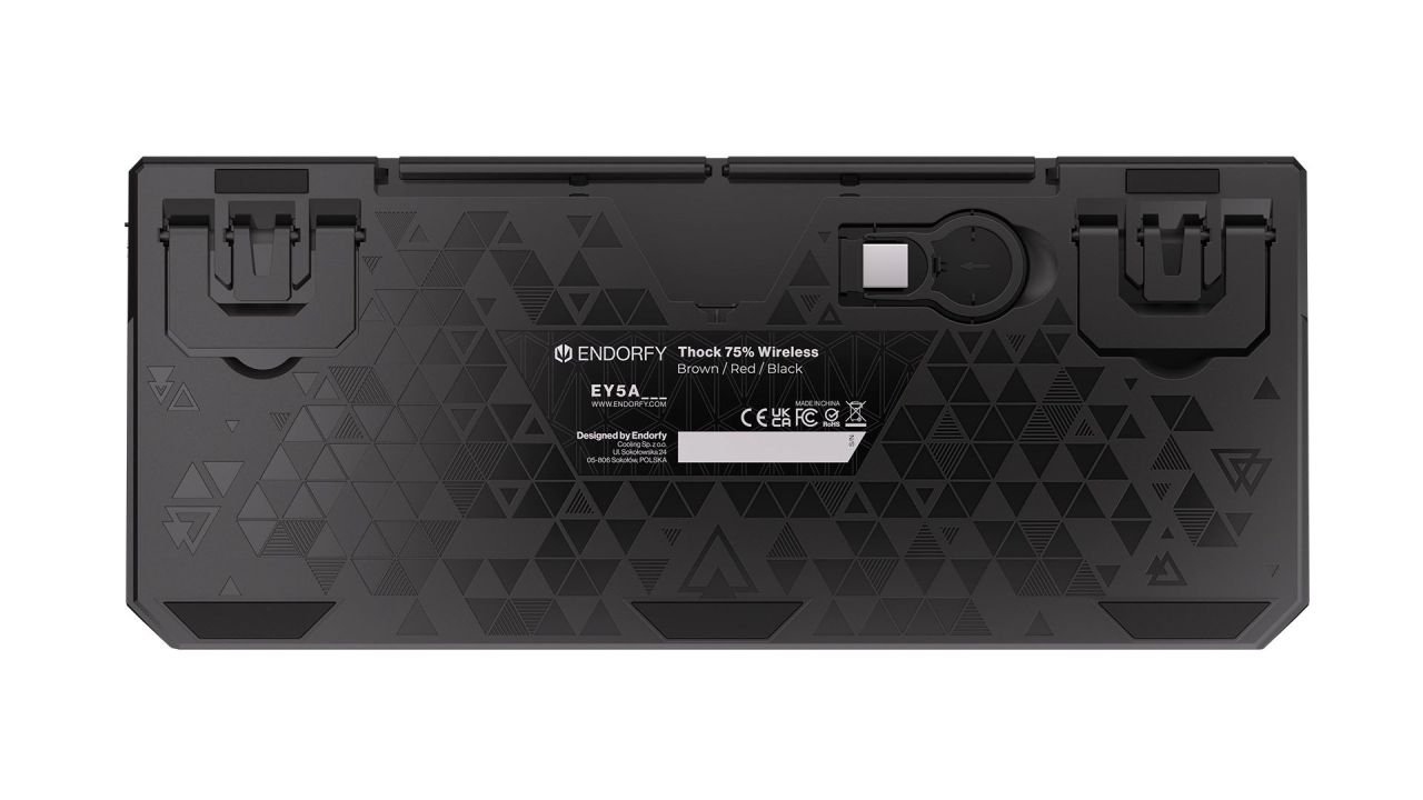 Endorfy Thock 75% Wireless Red Switch Mechanical Keyboard Black US Endorfy Thock 75% Wireless Red Switch Mechanical Keyboard Black US