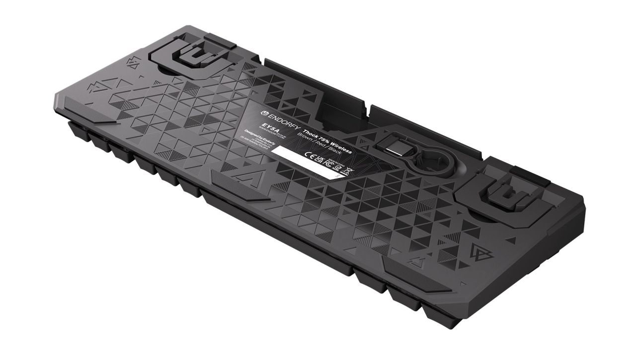 Endorfy Thock 75% Wireless Red Switch Mechanical Keyboard Black US Endorfy Thock 75% Wireless Red Switch Mechanical Keyboard Black US