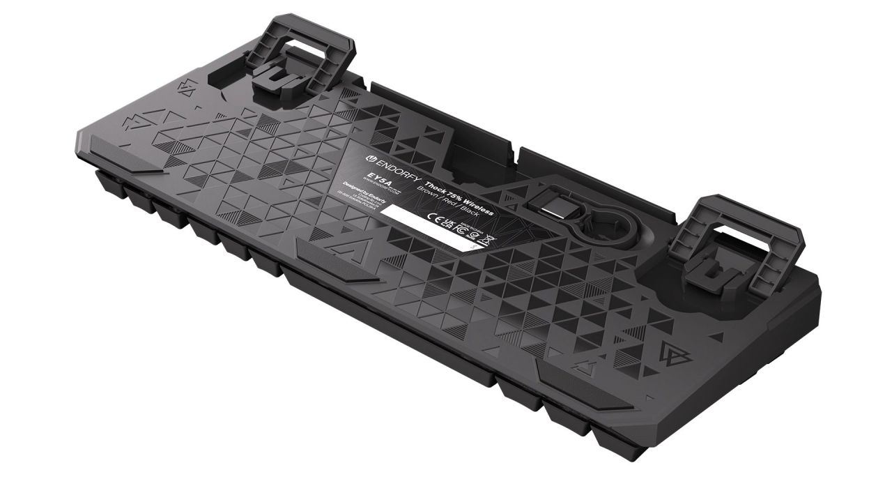 Endorfy Thock 75% Wireless Red Switch Mechanical Keyboard Black US Endorfy Thock 75% Wireless Red Switch Mechanical Keyboard Black US