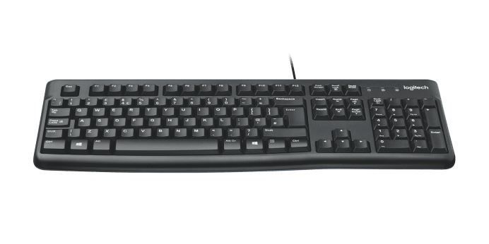 Logitech K120 USB billentyűzet Black UK Logitech K120 USB billentyűzet Black UK