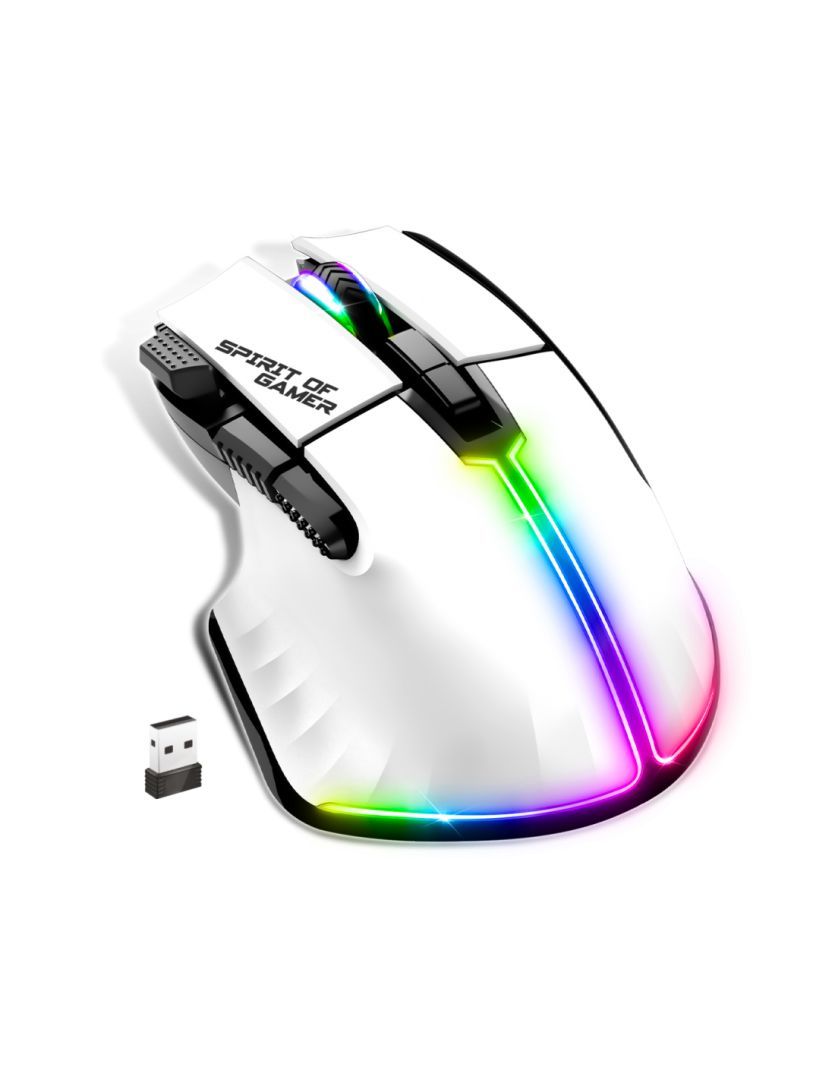 Spirit Of Gamer Pro-M5 RGB Arctic Wireless White Spirit Of Gamer Pro-M5 RGB Arctic Wireless White