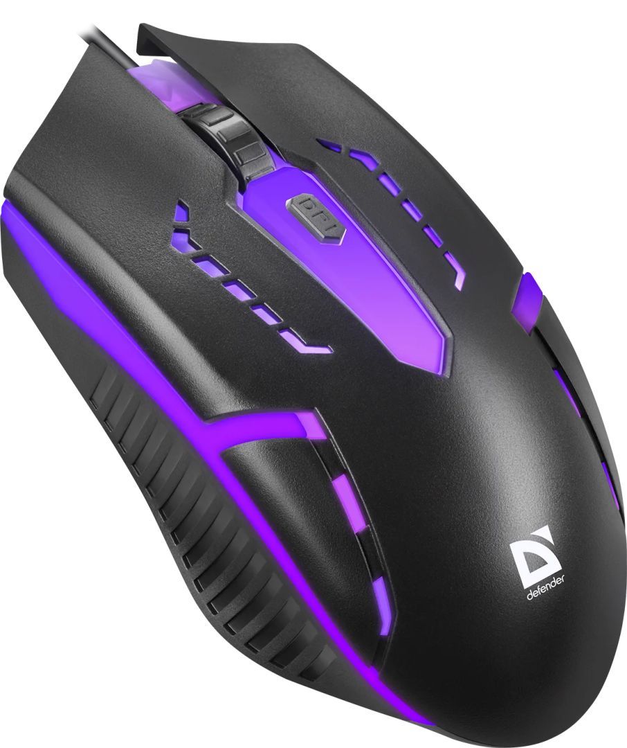 Defender Flash MB-600L RGB Gaming Mouse Black