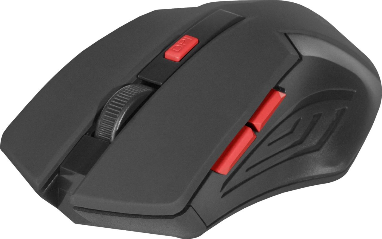 Defender RF Accura MM-275 Wireless Mouse Black/Red Defender RF Accura MM-275 Wireless Mouse Black/Red