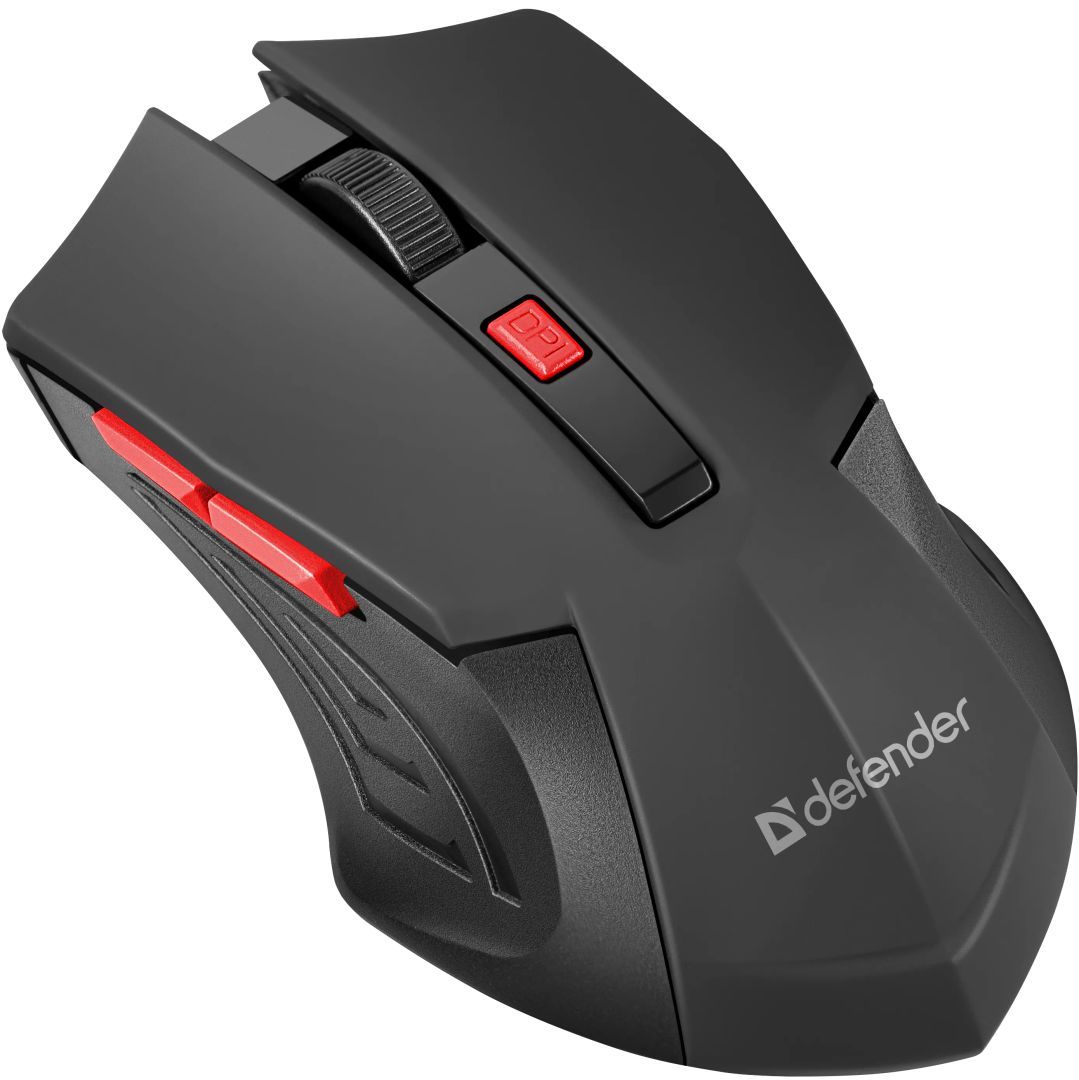 Defender RF Accura MM-275 Wireless Mouse Black/Red Defender RF Accura MM-275 Wireless Mouse Black/Red