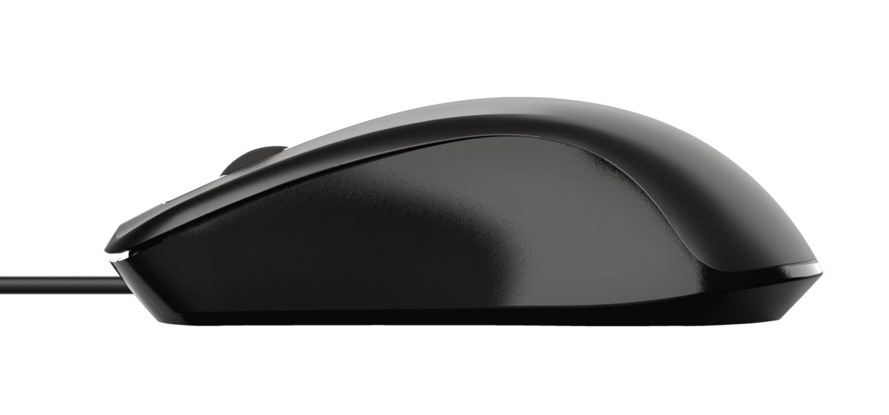 Trust Wired Optical Mouse Black Trust Wired Optical Mouse Black