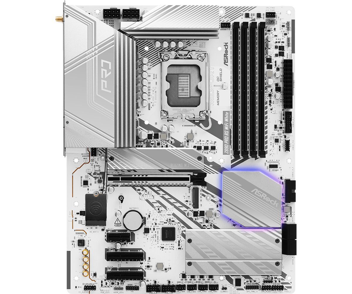 ASRock Z890 PRO RS WIFI WHITE ASRock Z890 PRO RS WIFI WHITE