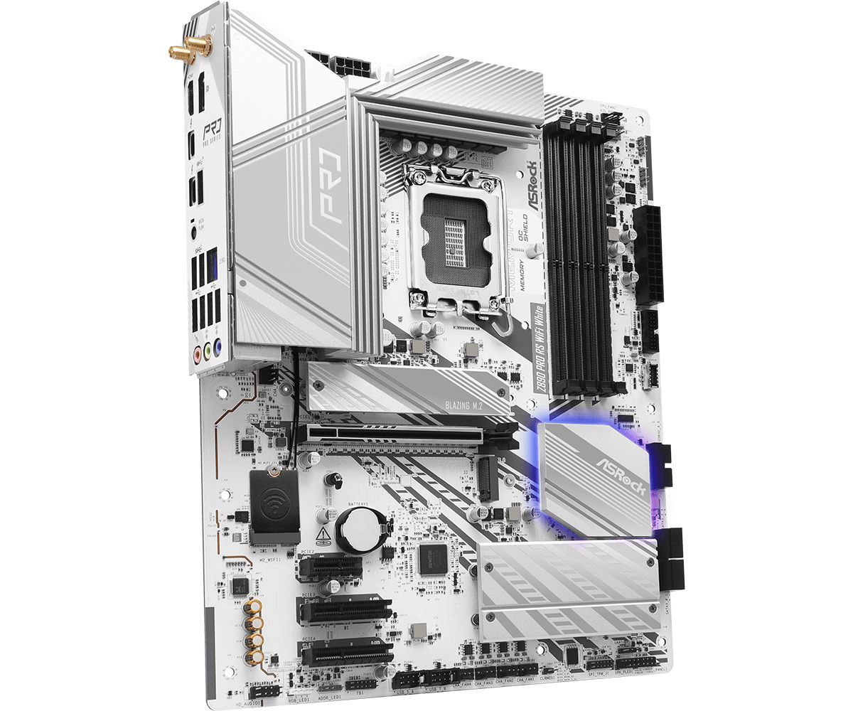 ASRock Z890 PRO RS WIFI WHITE ASRock Z890 PRO RS WIFI WHITE
