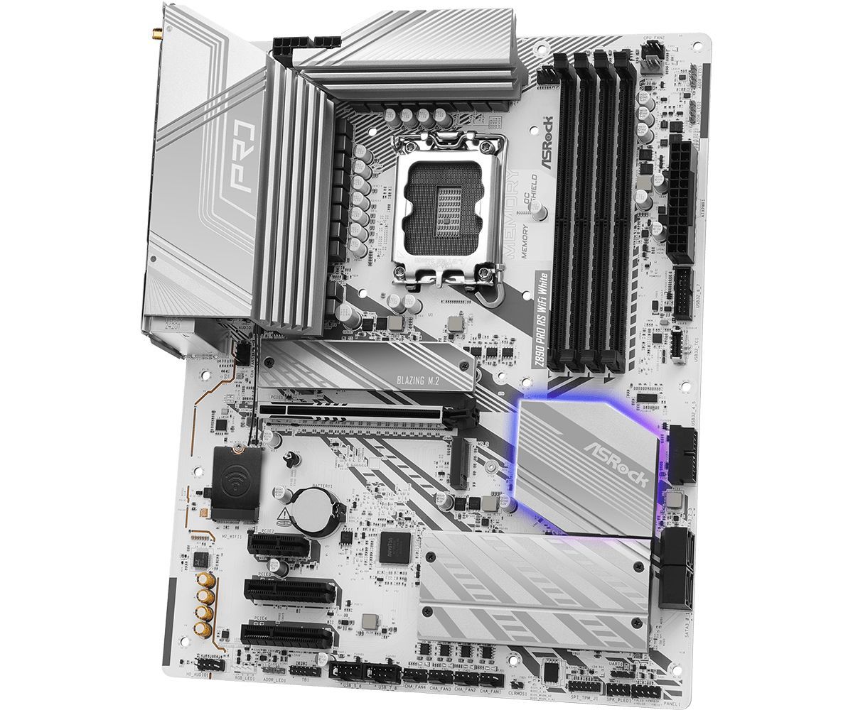 ASRock Z890 PRO RS WIFI WHITE ASRock Z890 PRO RS WIFI WHITE