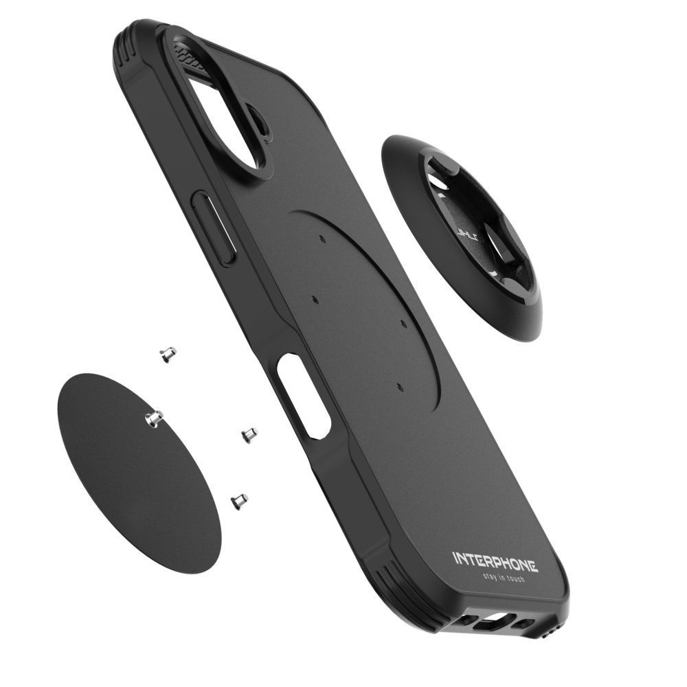 FIXED Interphone QUIKLOX Tetraforce védőtok Apple iPhone 17 készülékhez, fekete FIXED Interphone QUIKLOX Tetraforce védőtok Apple iPhone 17 készülékhez, fekete