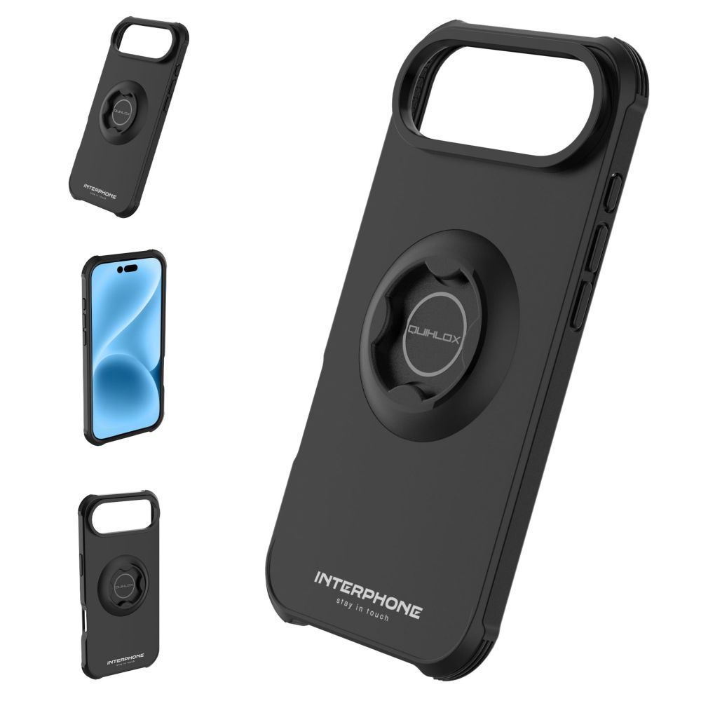 FIXED Interphone QUIKLOX Tetraforce védőtok Apple iPhone 17 Air készülékhez, fekete FIXED Interphone QUIKLOX Tetraforce védőtok Apple iPhone 17 Air készülékhez, fekete