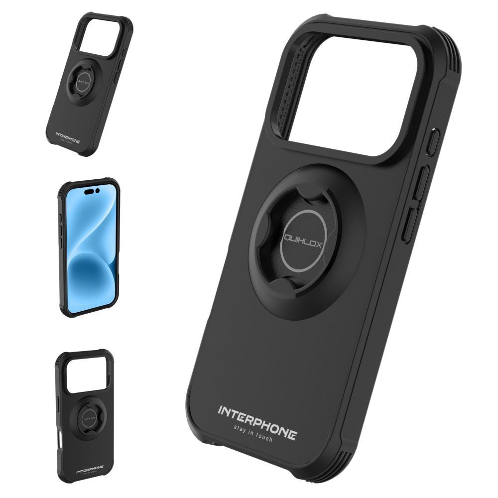 FIXED Interphone QUIKLOX Tetraforce védőtok Apple iPhone 17 Pro Max készülékhez, fekete FIXED Interphone QUIKLOX Tetraforce védőtok Apple iPhone 17 Pro Max készülékhez, fekete