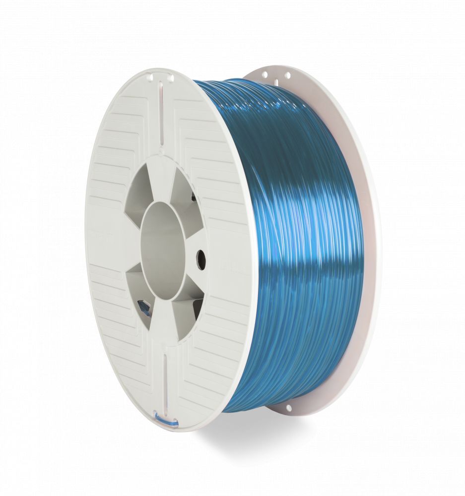 Verbatim PET-G Filament 1,75mm 1kg Blue Transparent Verbatim PET-G Filament 1,75mm 1kg Blue Transparent