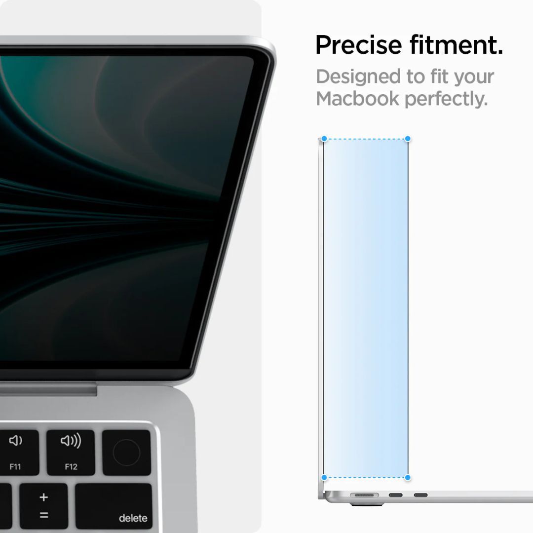 Spigen SafeView Screen Protector for MacBook Air 13" M4/M3/M2 1Pack Spigen SafeView Screen Protector for MacBook Air 13" M4/M3/M2 1Pack